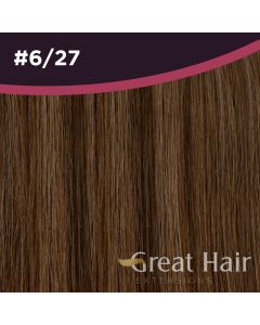 Great Hair Extensions Full Head Clip In - straight #6/27 40cm
