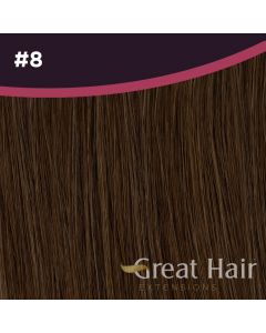 Great Hair Extensions Natural Straight #8 55/60cm
