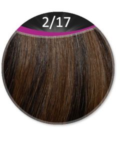 Great Hair Kleursample #2/17 Donkerbruin &amp; Middenblond