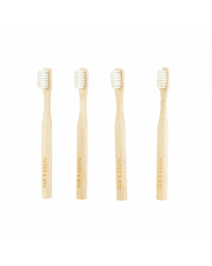 ShampooBars Bamboe tandenborstels kinderen (4 stuks)