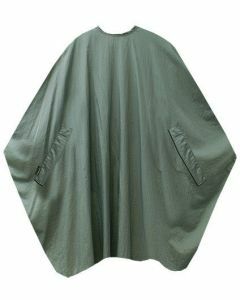 Trend-Design Kapmantel Classic button grijs 135x150cm