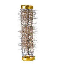 Comair Watergolf draadrollers lang 13 mm goud Goud 12 stuks