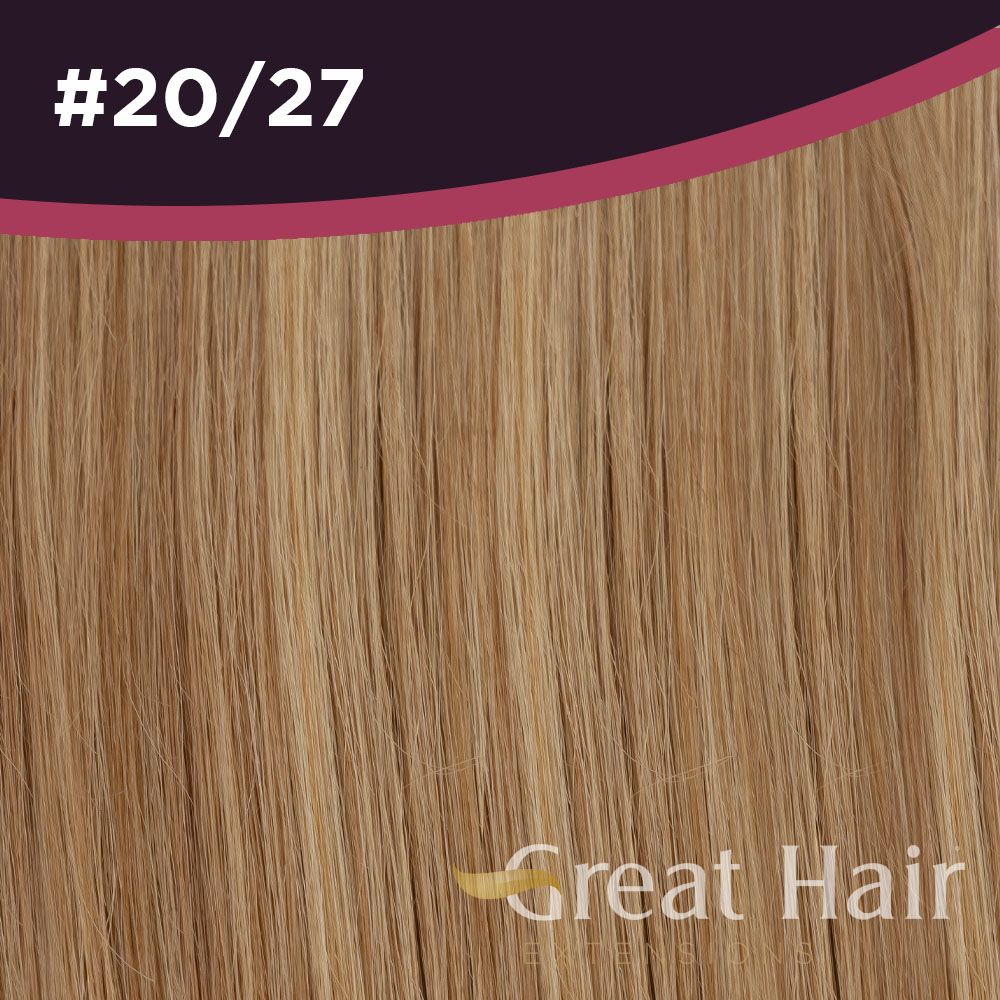 Great Hair Extensions Full Head Clip In - wavy #20/27 40cm