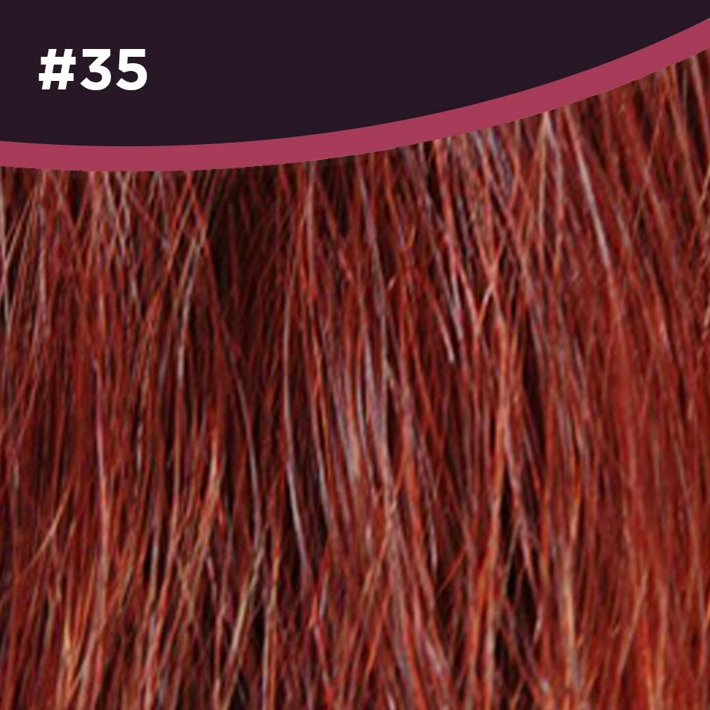 Great Hair Kleursample #35 Intens Roodgloed