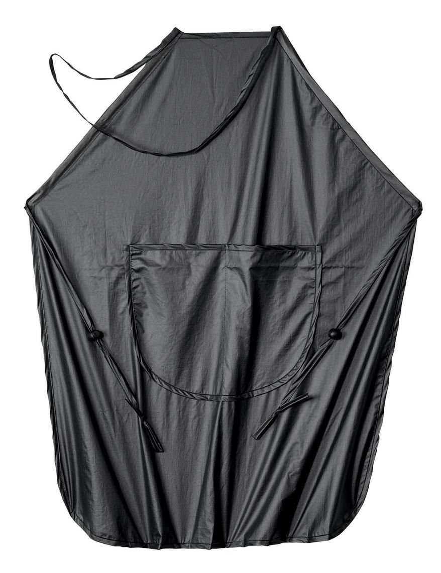 Comair Verfschort Nylon antraciet Antraciet 86x66cm