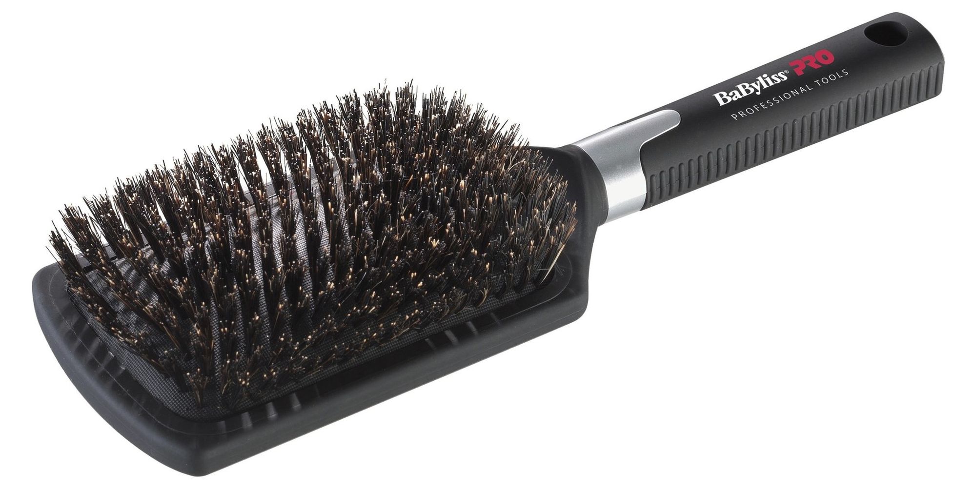 Babyliss PRO Paddel Brush Wildzwijnhaar zwart XL